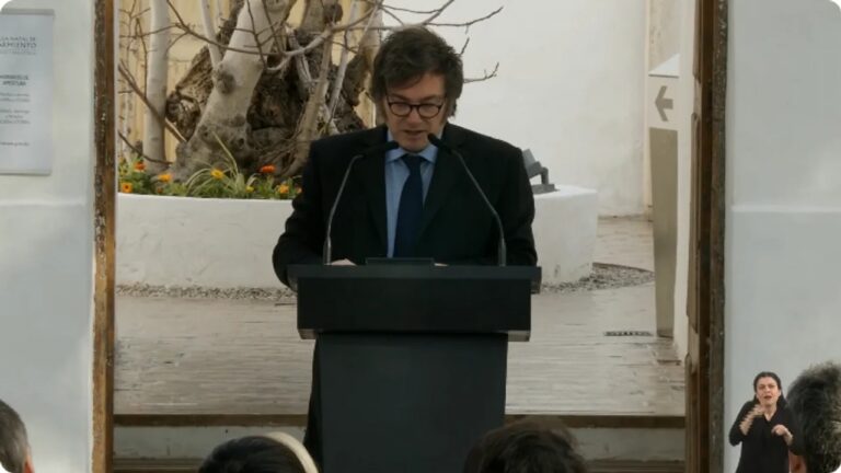 Milei en San Juan: «El analfabetismo es a la educación lo que la inflación es a la economía»