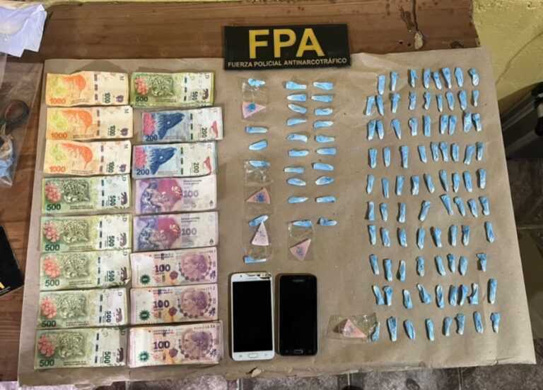 Desbarataron un búnker de cocaína que vendía droga todo el día en Córdoba