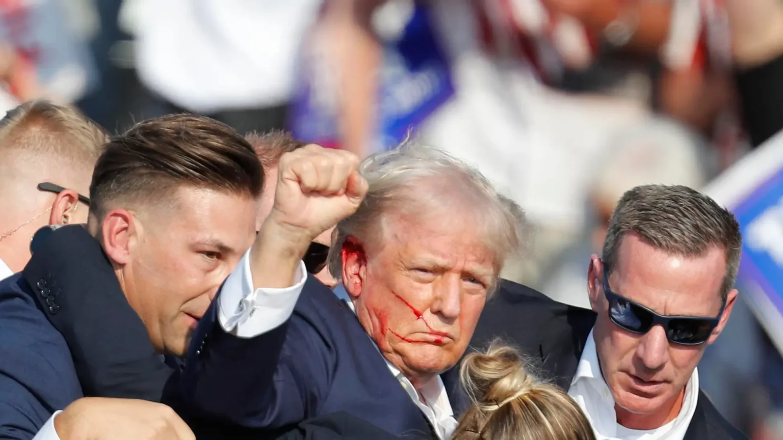 Donald trump evacuado mitin resultar herido tiroteo