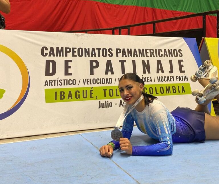 Orgullo local: Jazmín Salomón obtuvo la medalla de plata