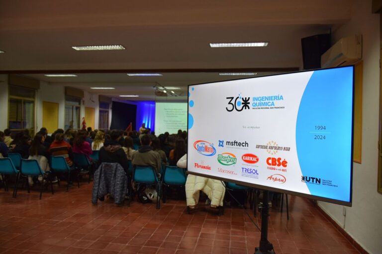Pasó el segundo día de los festejos por los 30 años de Ingeniería Química