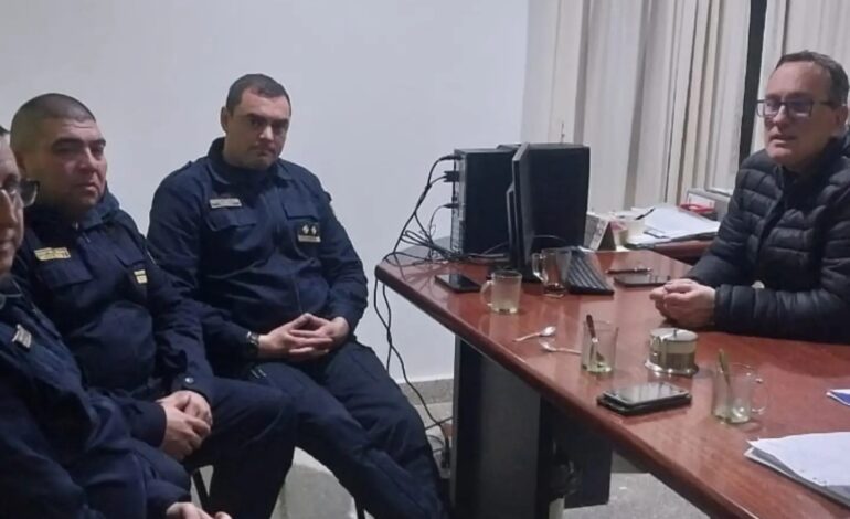  Nombraron al Sargento Barros nuevo encargado del destacamento en La Paquita