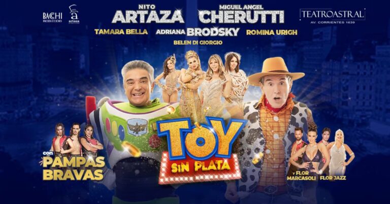 Nito Artaza y Miguel Ángel Cherutti regresan a calle Corrientes con «Toy sin plata»
