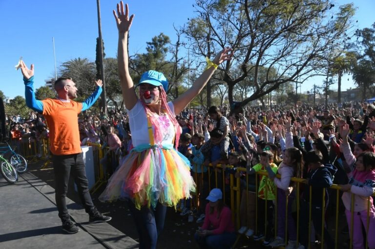 Día de las Infancias: así se vivió el festejo en la Plaza Vélez Sarsfield