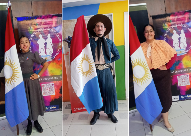 Artistas de la Escuela Municipal de Danzas Folklóricas destacaron en certamen nacional