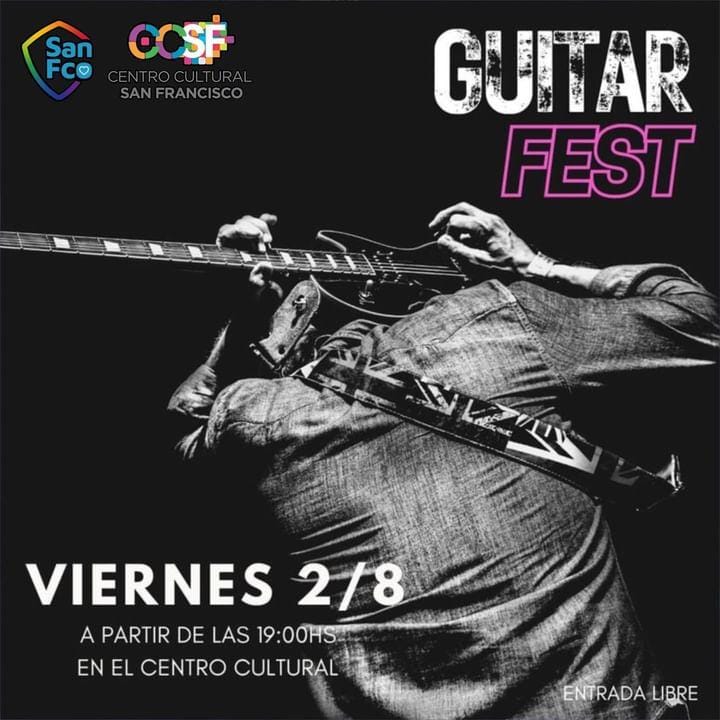 Este viernes se realizará la primera edición del “Guitar Fest”
