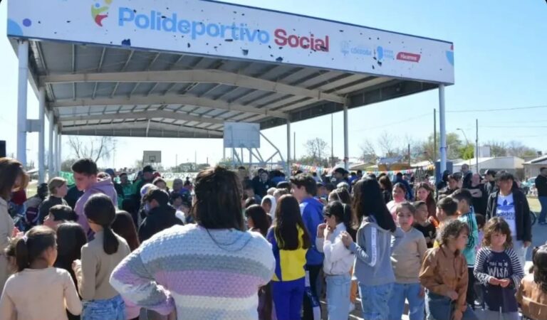 El Polideportivo Social de Barrio Parque festejó el Día de la Niñez