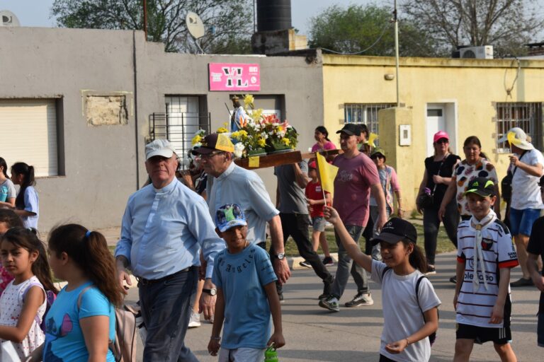 Frontera realizó una procesión en honor a la Virgen de la Merced