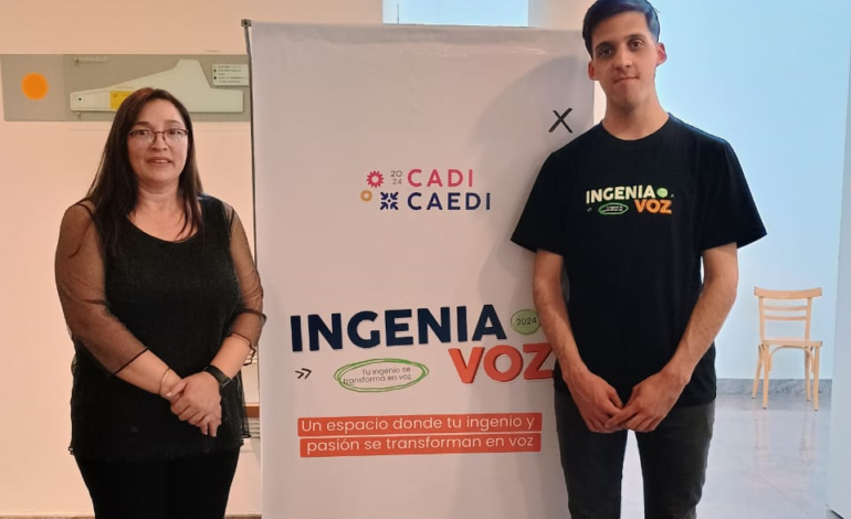  Estudiante de UTN San Francisco destacó en el IngeniaVoz 2024