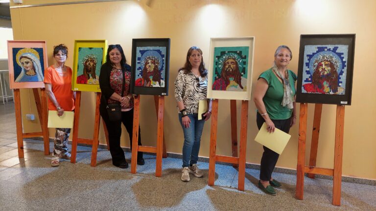 Exposición de mosaiquismo en la ESBA