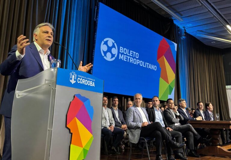 La Provincia lanzó el Boleto Metropolitano