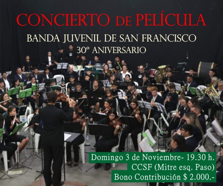 “Concierto de Película” en el Centro Cultural
