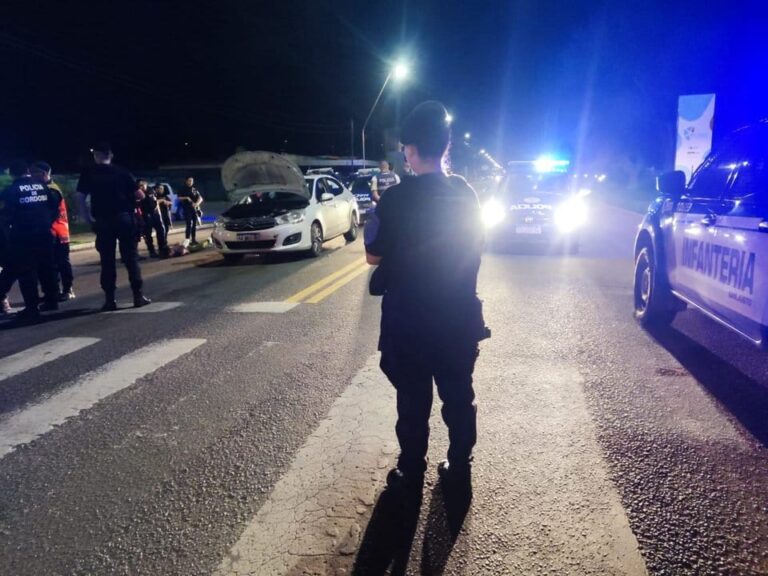 Circulaban en un auto con la patente adulterada, hay tres detenidos
