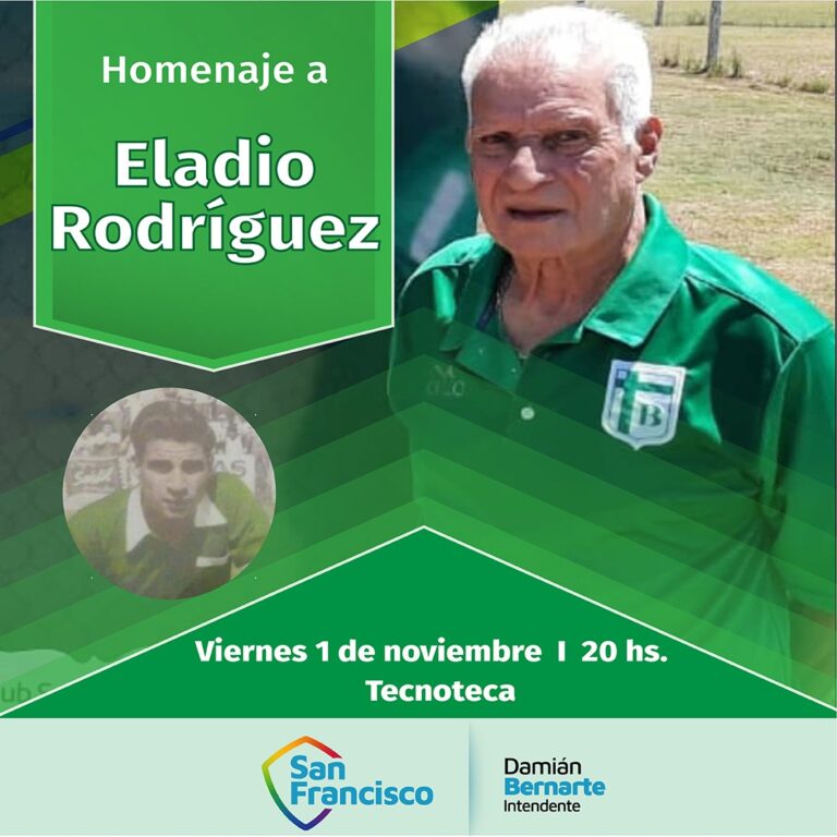 Homenaje a Eladio Rodríguez en la Tecnoteca
