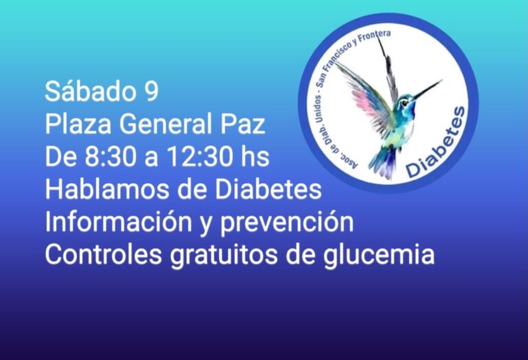 Actividades en San Francisco y Frontera por el mes de la Diabetes