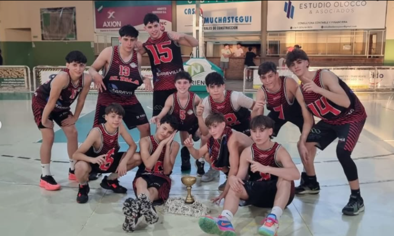 El Tala Campeón en U15 del Torneo Clausura de la Asociación de Básquet San Francisco