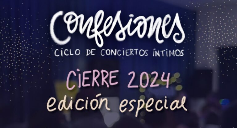 Conciertos íntimos «Confesiones»: última edición del ciclo 2024
