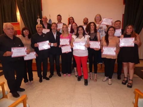 Integrantes de Bomberos San Francisco aprobaron el Nivel III del Programa de Formación de Directivos