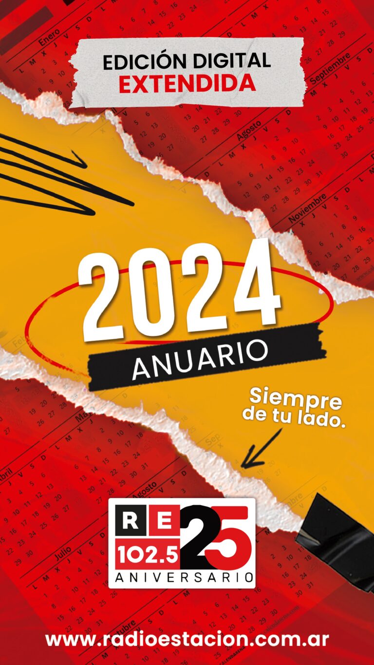 Lo más destacado del 2024 lo encontrás en el Anuario de Radio Estación 102.5