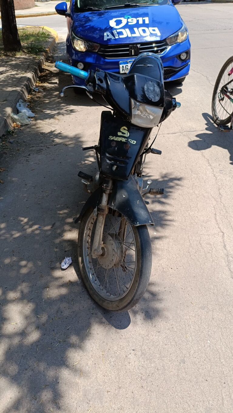 Secuestraron una moto por distintas infracciones