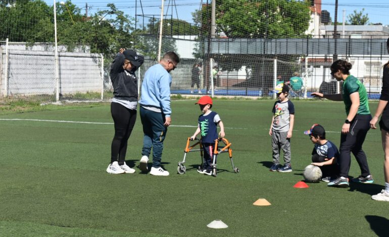  Vuelven las actividades de Deporte Adaptado a Sportivo Belgrano