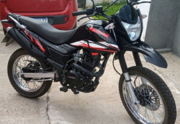 Recuperaron una motocicleta robada