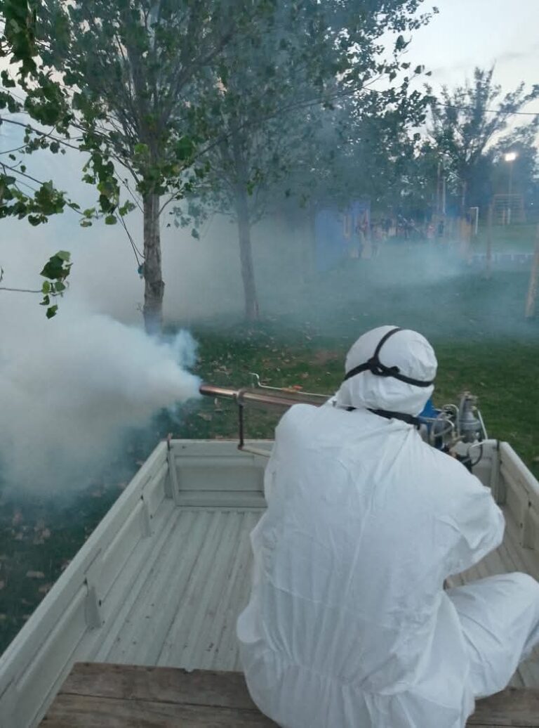 Fumigaciones en Frontera para prevenir el dengue