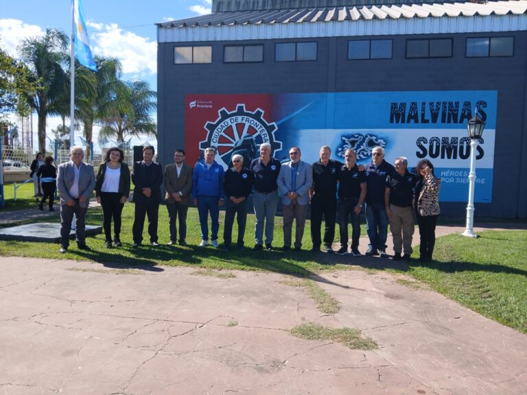 Frontera conmemoró su 134° aniversario y homenajeó a los veteranos de Malvinas