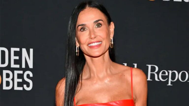 La revista People eligió a Demi Moore como la mujer más bella del mundo