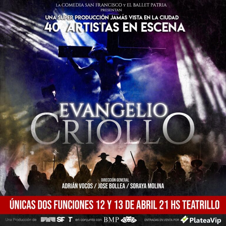 “Evangelio Criollo” llega al Teatrillo con dos funciones