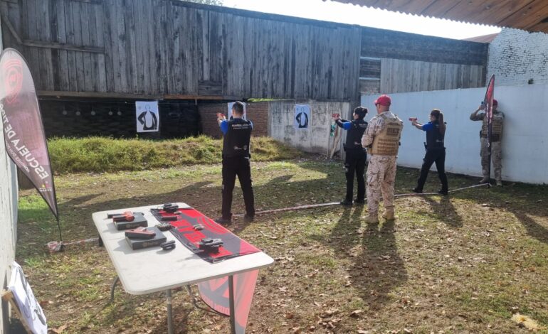 La Guardia Local continúa capacitándose en el uso de armas menos letales