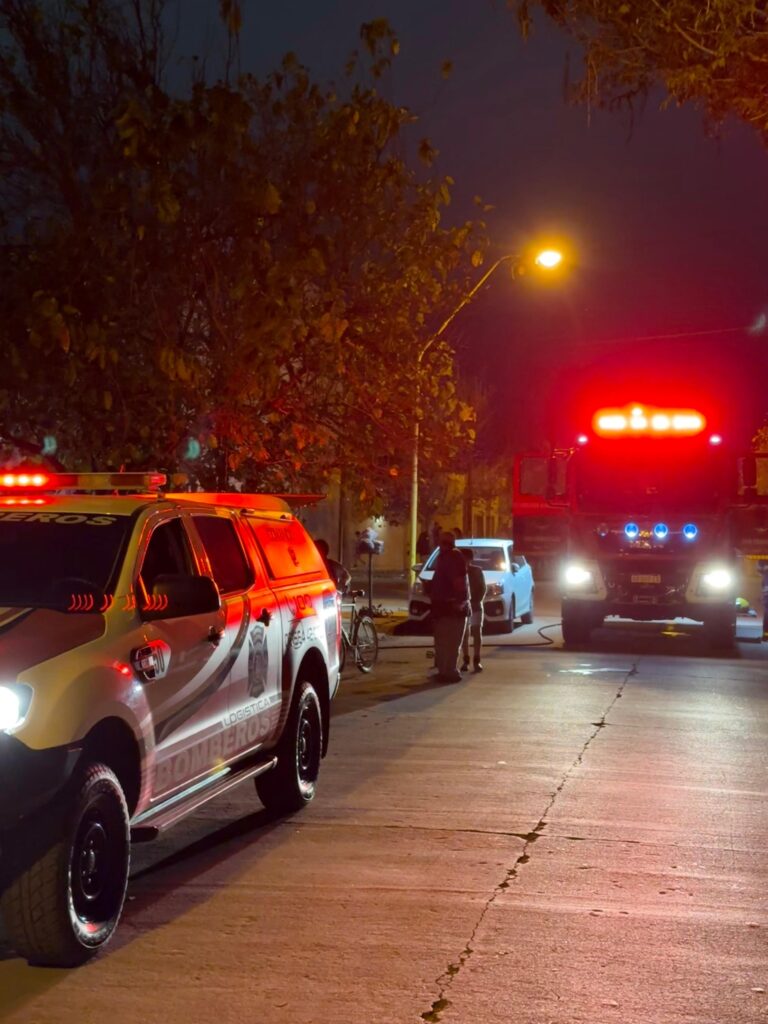 Nuevo incendio requirió la intervención de Bomberos Voluntarios