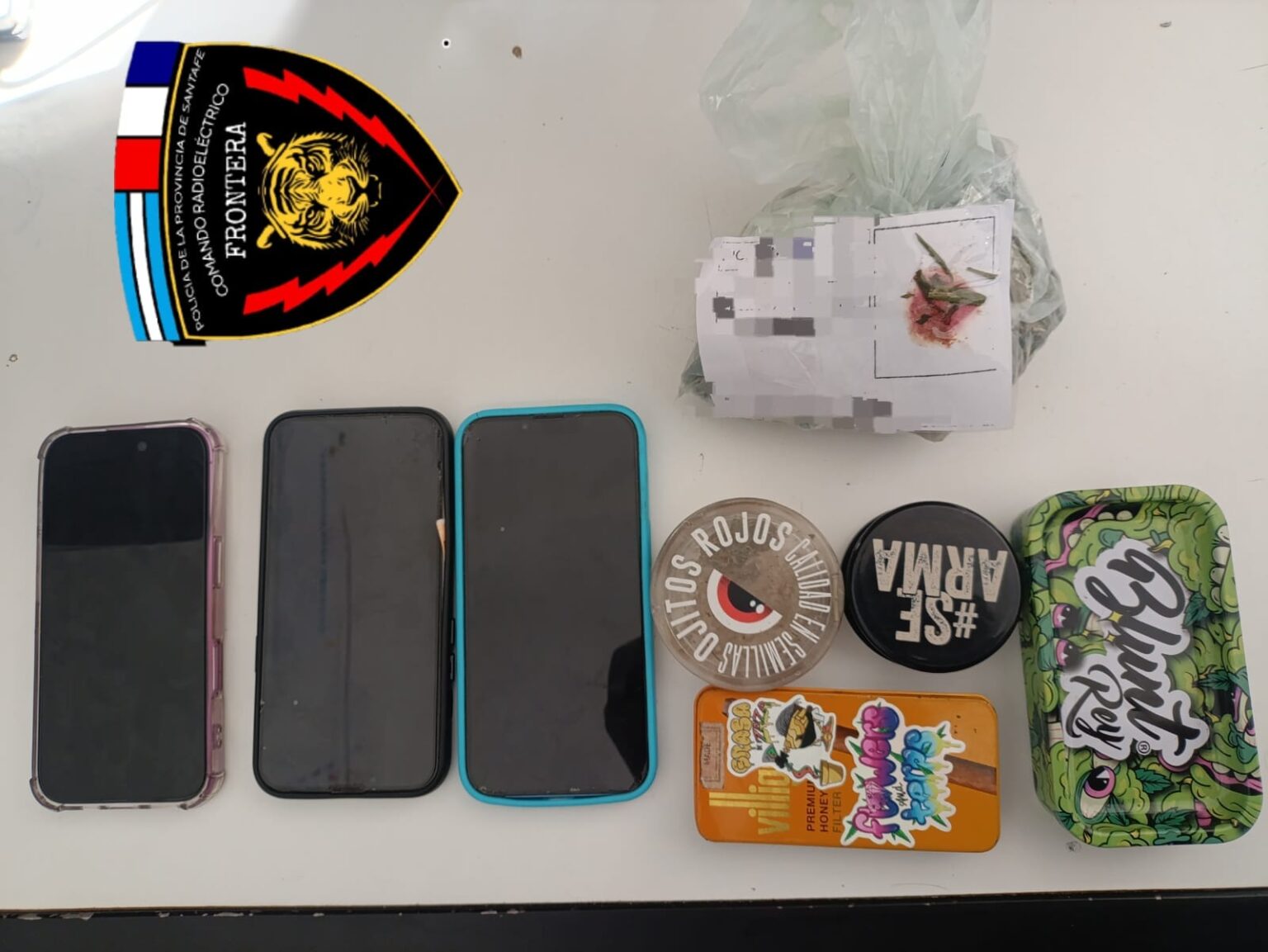 Elementos secuestrados