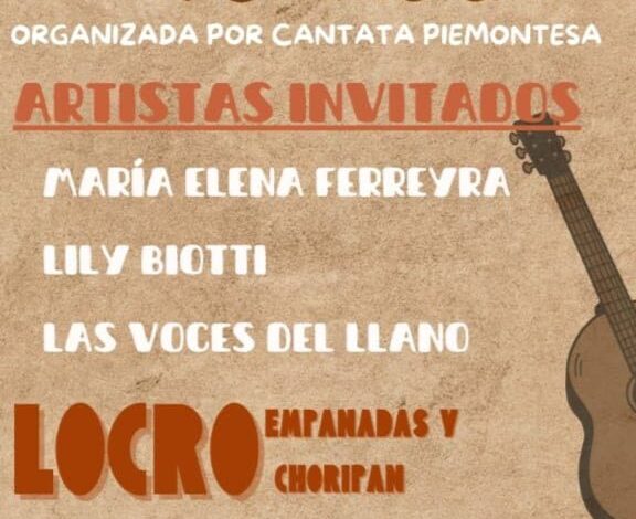 Peña folklórica y cuartetera en Barrio 9 de Septiembre