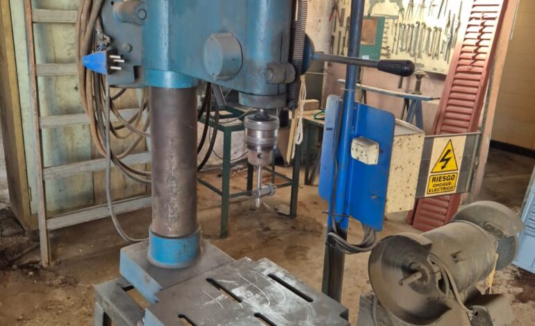 Nuevo remate público: Liquidación total de un taller metalúrgico