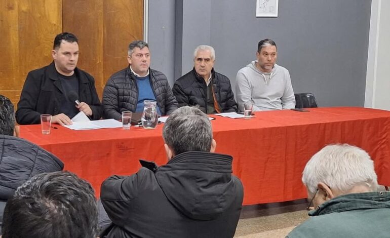 Bomberos Voluntarios realizó una Asamblea Extraordinaria con sus socios
