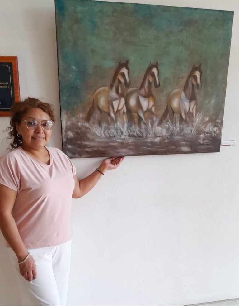 La artista Sandra del Rey representará a San Francisco en dos eventos culturales de Córdoba