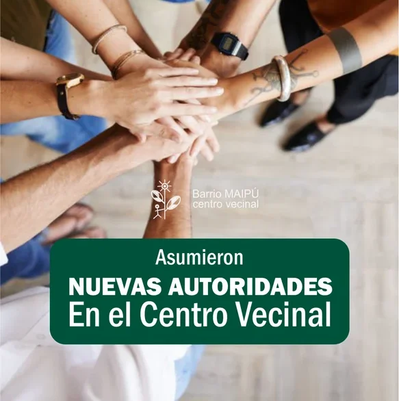 Renovaron autoridades en el Centro Vecinal de barrio Maipú
