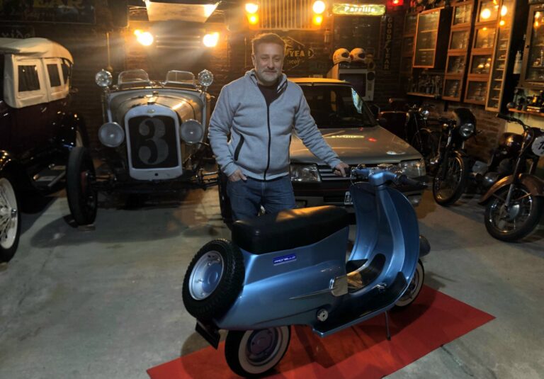 Una joya del diseño nacional: la moto que volvió a emocionar a Heriberto Pronello