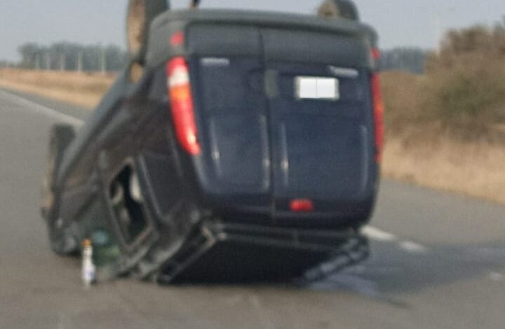  Otro accidente en la Autovia 19 a la altura de La Francia