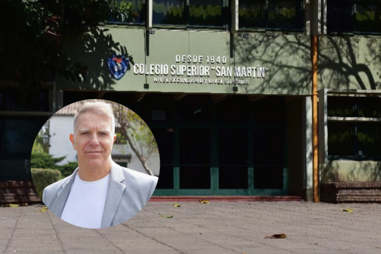 Alejandro Fantino recordó su paso por el Colegio San Martín de San Francisco