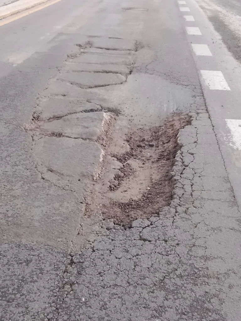 El estado de Ruta Provincial N°1 empeorara y preocupa