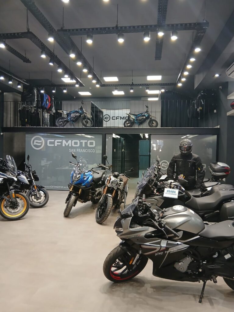 La rodada exclusiva de CFMoto para clientes de la 450MT