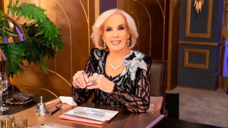 Mirtha Legrand suspendió la grabación de su programa por un problema de salud