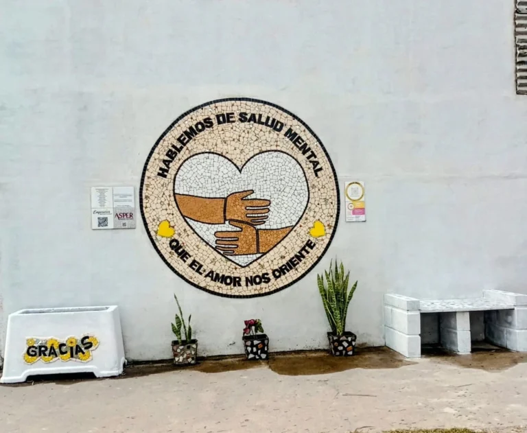 Nuevo mural por la prevención del suicidio y la salud mental