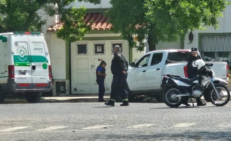 Motociclista hospitalizado tras accidente en el centro de la ciudad ...