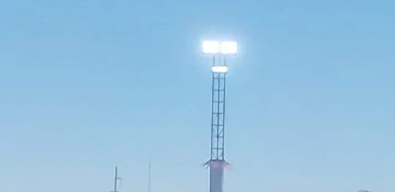 La Hidráulica estrenará nueva iluminación en su cancha