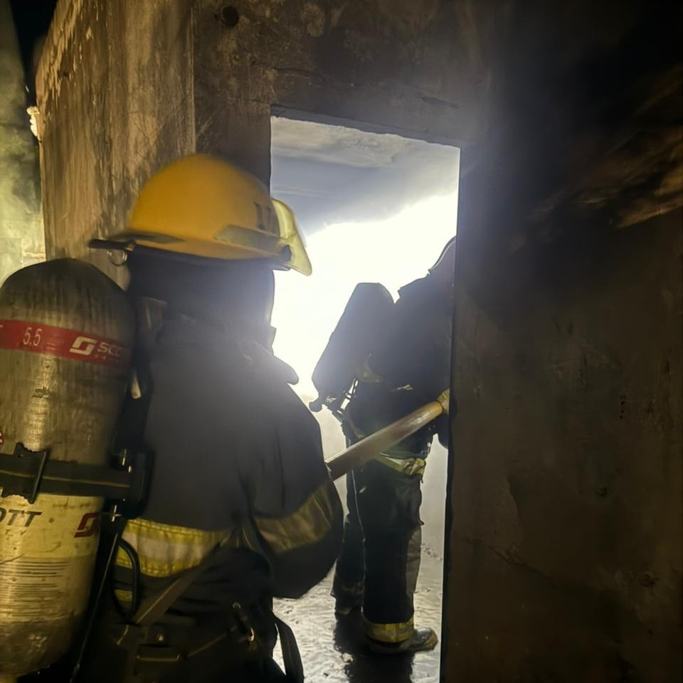 Incendio bomberos florencio sanchez