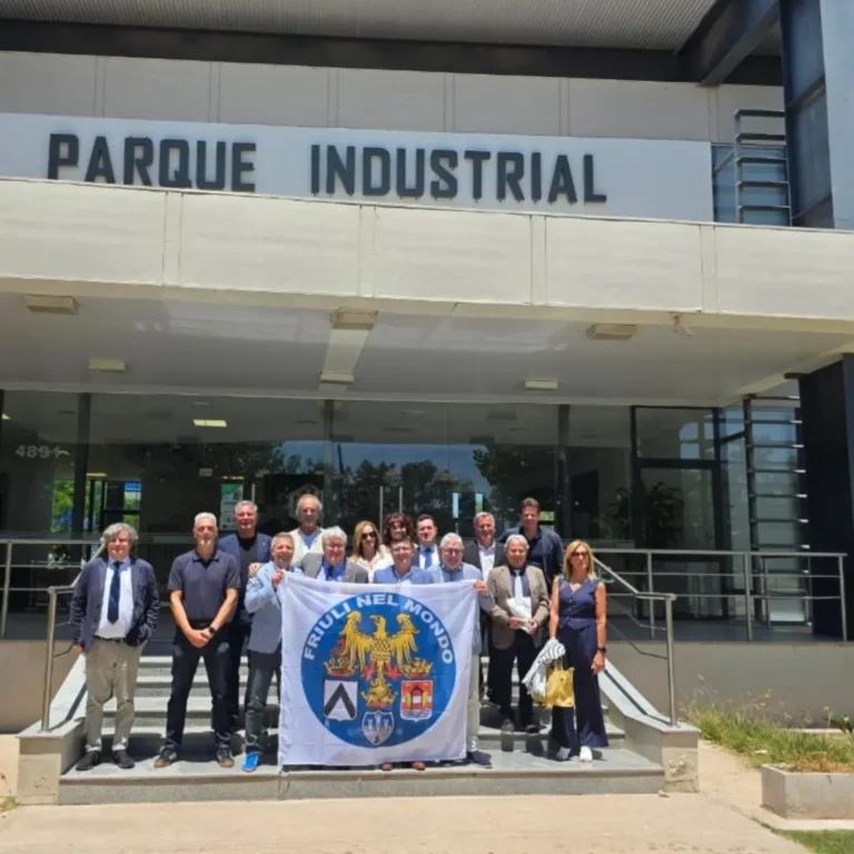 Autoridades locales y delegación del Friuli visitaron el Parque Industrial