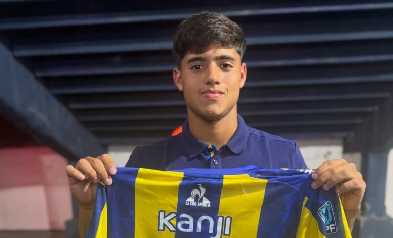 Paolo Giaccone integró el banco de Rosario Central ante Racing